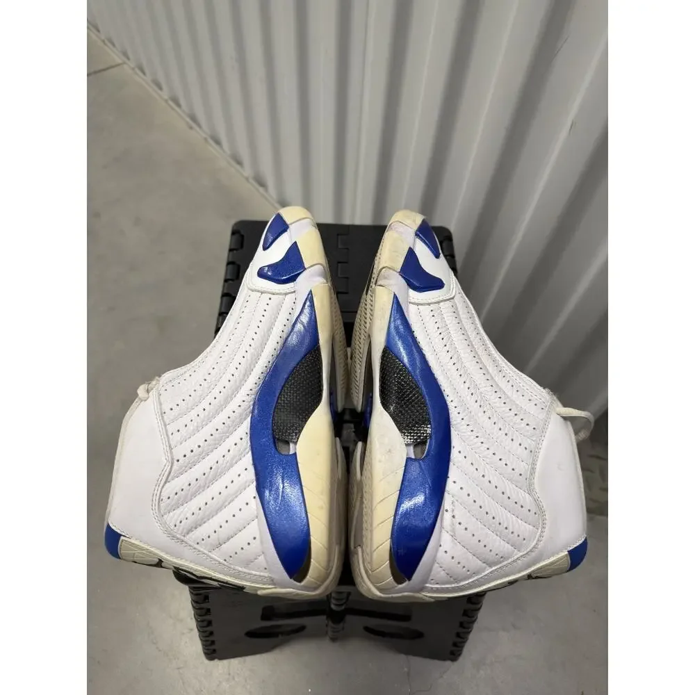 Nike Air Jordan 14 Hyper Royal White 2020 Size 8.5 Men's - 487471-104